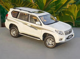 [OEM] 1:18 Toyota 2009 Land Cruiser Prado bianco Line modellino di auto Die-Cast