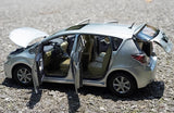 [OEM] 1:18 Toyota 2009 Verso Silver Model Car Die-Cast