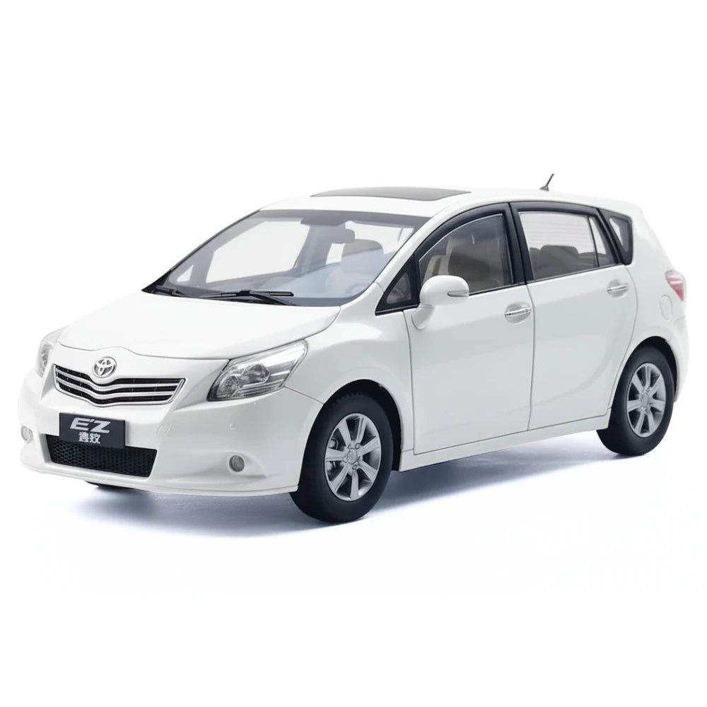 [OEM] 1:18 Toyota 2009 Verso bianco modellino di auto Die-Cast