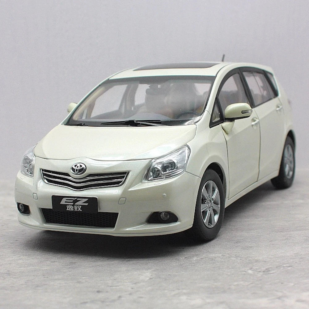 [OEM] 1:18 Toyota 2009 Verso bianco modellino di auto Die-Cast