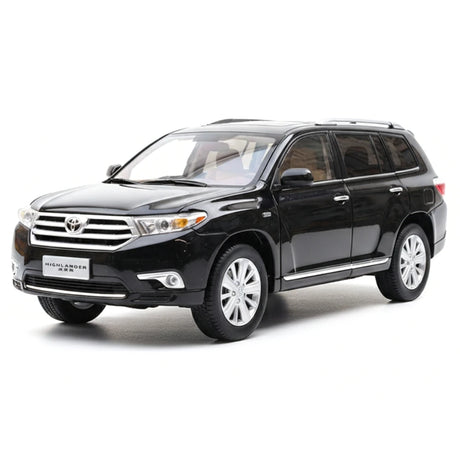 [OEM] 1:18 Toyota 2012 Highlander Black Model Car Die-Cast