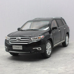 [OEM] 1:18 Toyota 2012 Highlander nero modellino di auto Die-Cast
