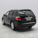 [OEM] 1:18 Toyota 2012 Highlander Black Model Car Die-Cast