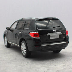 [OEM] 1:18 Toyota 2012 Highlander nero modellino di auto Die-Cast
