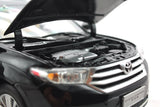[OEM] 1:18 Toyota 2012 Highlander Black Model Car Die-Cast