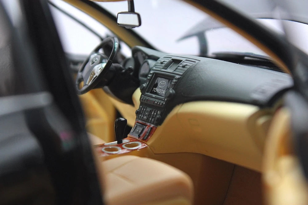 [OEM] 1:18 Toyota 2012 Highlander nero modellino di auto Die-Cast