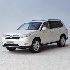 [OEM] 1:18 Toyota 2012 Highlander White Model Car Die-Cast