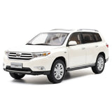 [OEM] 1:18 Toyota 2012 Highlander White Model Car Die-Cast