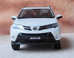 [OEM] 1:18 Toyota 2013 RAV4 White Model Car Die-Cast