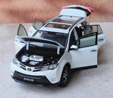[OEM] 1:18 Toyota 2013 RAV4 bianco modellino di auto Die-Cast