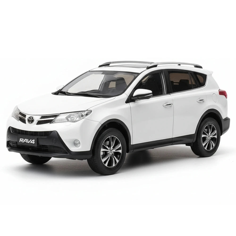 [OEM] 1:18 Toyota 2013 RAV4 bianco modellino di auto Die-Cast
