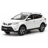 [OEM] 1:18 Toyota 2013 RAV4 bianco modellino di auto Die-Cast