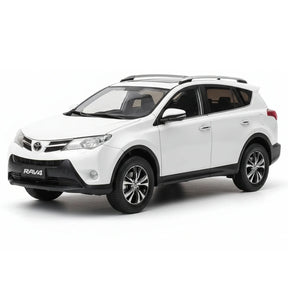 [OEM] 1:18 Toyota 2013 RAV4 bianco modellino di auto Die-Cast