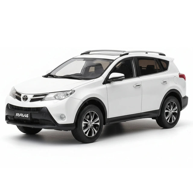 [OEM] 1:18 Toyota 2013 RAV4 bianco modellino di auto Die-Cast