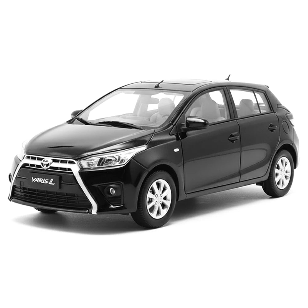 [OEM] 1:18 Toyota 2013 Yaris Black Model Car Die-Cast