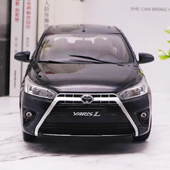 [OEM] 1:18 Toyota 2013 Yaris Black Model Car Die-Cast