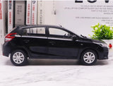 [OEM] 1:18 Toyota 2013 Yaris svart modellbil Die-Cast