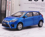 [OEM] 1:18 Toyota 2013 Yaris Blue Model Car Die-Cast