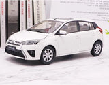 [OEM] 1:18 Toyota 2013 Yaris wit modelauto Die-Cast