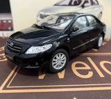 [OEM] 1:18 Toyota 2014 Corolla 10th Black Model Car Die-Cast