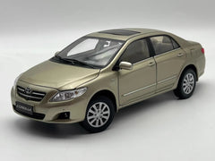 [OEM] 1:18 Toyota 2014 Corolla 10th Gold Model Car Die-Cast