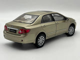 [OEM] 1:18 Toyota 2014 Corolla 10th Gold Model Car Die-Cast