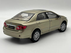 [OEM] 1:18 Toyota 2014 Corolla 10th Gold Model Car Die-Cast
