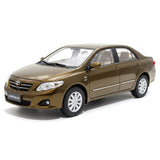 [OEM] 1:18 Toyota 2014 Corolla 10th Gold Model Car Die-Cast