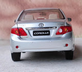 [OEM] 1:18 Toyota 2014 Corolla 10th Silver Model Car Die-Cast