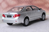 [OEM] 1:18 Toyota 2014 Corolla 10th Silver Model Car Die-Cast