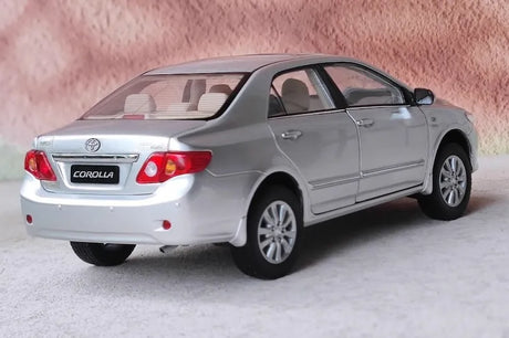 [OEM] 1:18 Toyota 2014 Corolla 10th Silver Model Car Die-Cast