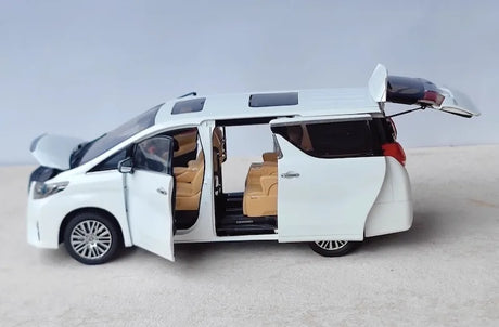 [OEM] 1:18 Toyota 2015 Alphard White Model Car Die-Cast