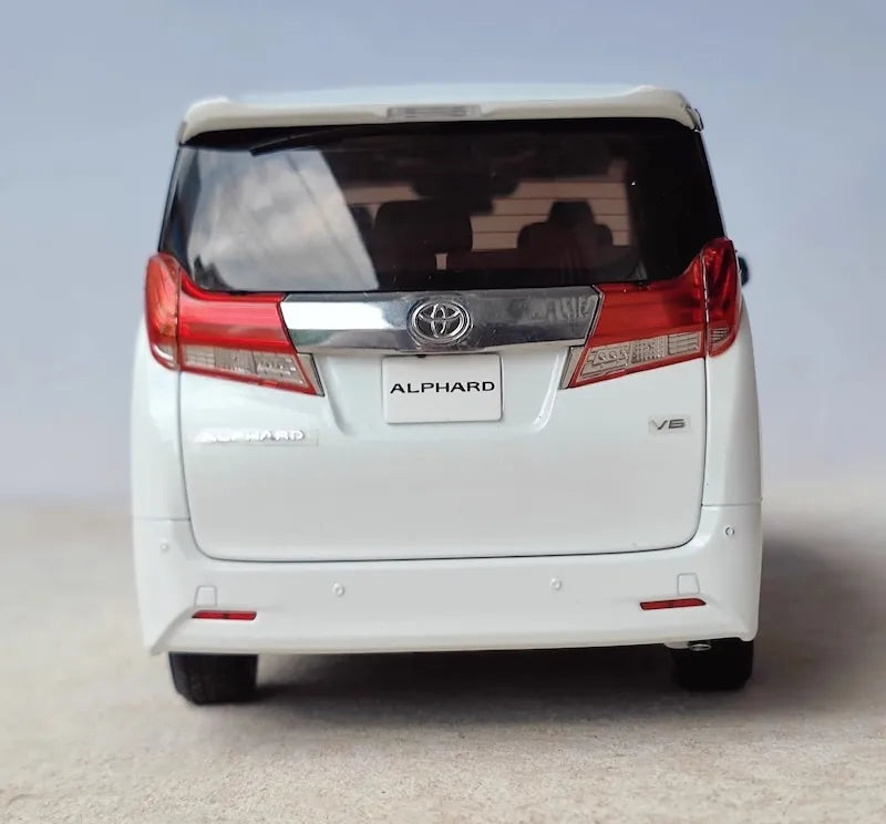 [OEM] 1:18 Toyota 2015 Alphard bianco modellino di auto Die-Cast