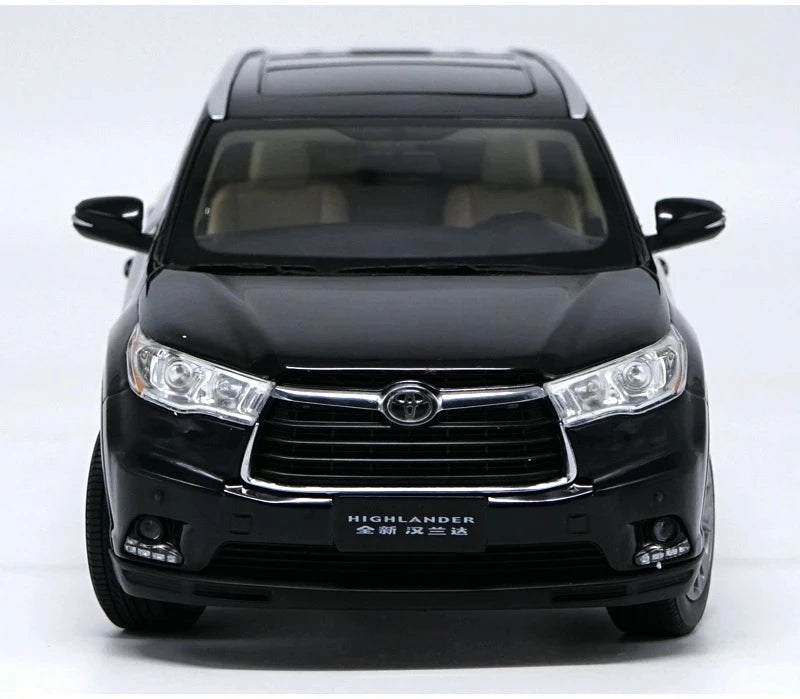 [OEM] 1:18 Toyota 2015 Highlander zwart modelauto Die-Cast