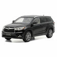 [OEM] 1:18 Toyota 2015 Highlander zwart modelauto Die-Cast