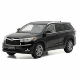 [OEM] 1:18 Toyota 2015 Highlander zwart modelauto Die-Cast