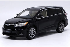 [OEM] 1:18 Toyota 2015 Highlander nero modellino di auto Die-Cast