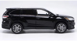 [OEM] 1:18 Toyota 2015 Highlander zwart modelauto Die-Cast