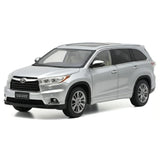 [OEM] 1:18 Toyota 2015 Highlander Silver Model Car Die-Cast