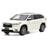 [OEM] 1:18 Toyota 2015 Highlander White Model Car Die-Cast