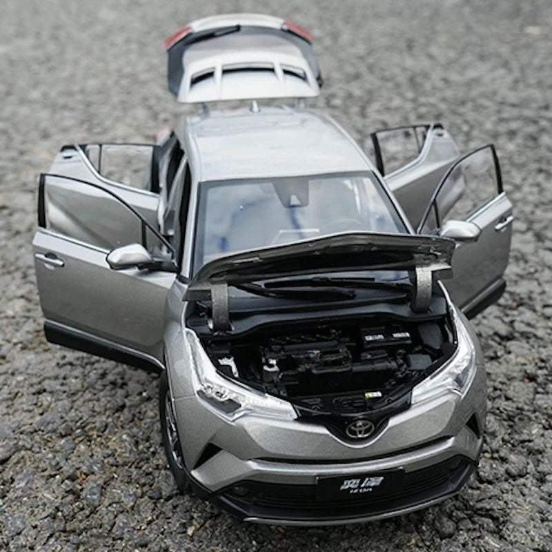 [OEM] 1:18 Toyota 2017 C-HR Gray Model Car Die-Cast