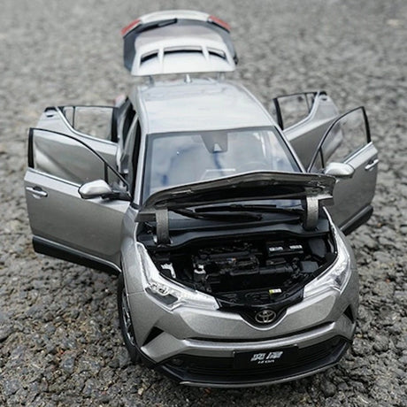 [OEM] 1:18 Toyota 2017 C-HR grå modellbil Die-Cast