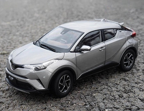 [OEM] 1:18 Toyota 2017 C-HR grå modellbil Die-Cast