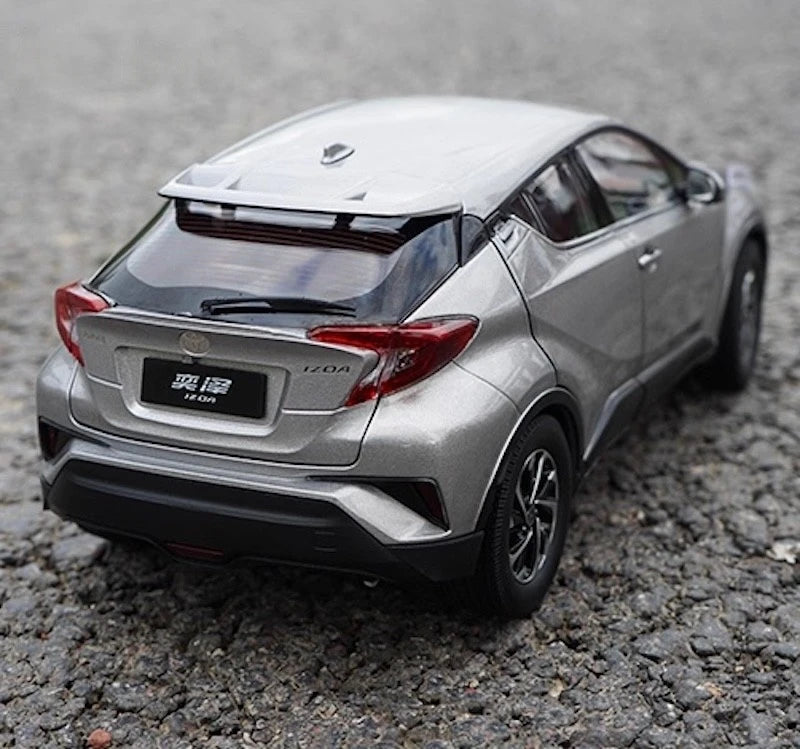 [OEM] 1:18 Toyota 2017 C-HR grigio modellino di auto Die-Cast