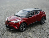 [OEM] 1:18 Toyota 2017 C-HR Red Model Car Die-Cast