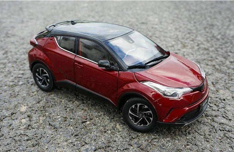 [OEM] 1:18 Toyota 2017 C-HR Red Model Car Die-Cast