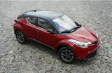 [OEM] 1:18 Toyota 2017 C-HR Red Model Car Die-Cast