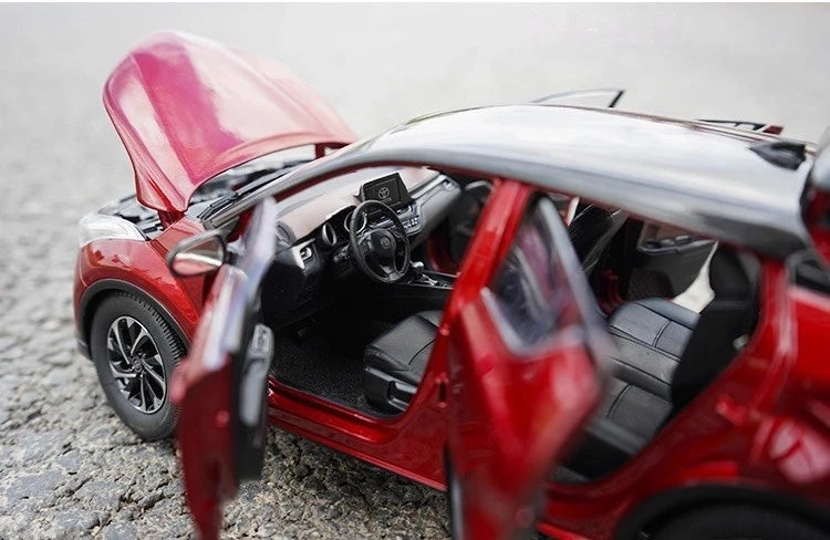 [OEM] 1:18 Toyota 2017 C-HR Red Model Car Die-Cast