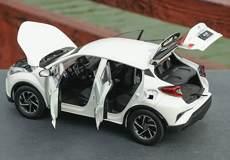 [OEM] 1:18 Toyota 2017 C-HR blanc voiture miniature Die-Cast