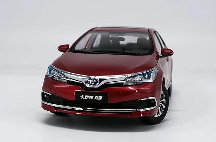 [OEM] 1:18 Toyota 2017 Corolla Hybrid Red Model Car Die-Cast